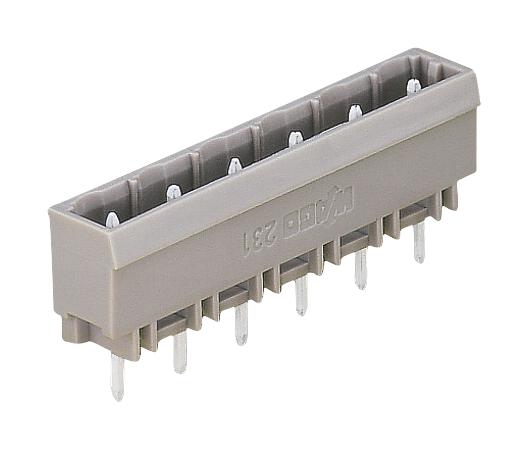 231-232/001-000 TERMINAL BLOCK, HEADER, 2POS, TH WAGO