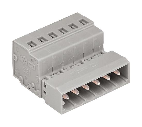 231-605 TERMINAL BLOCK, PLUGGABLE, 5POS, 12AWG WAGO