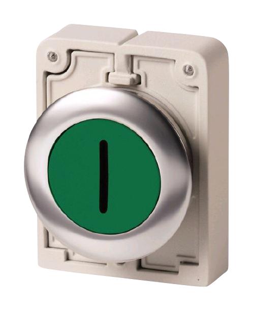 M30C-FD-G-X1 SWITCH ACTUATOR, 30MM PUSHBUTTON, GREEN EATON MOELLER