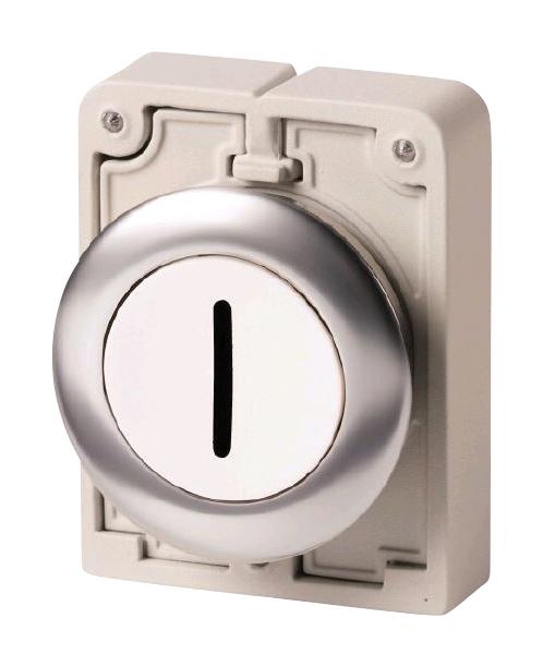 M30C-FD-W-X1 SWITCH ACTUATOR, 30MM PUSHBUTTON, WHITE EATON MOELLER