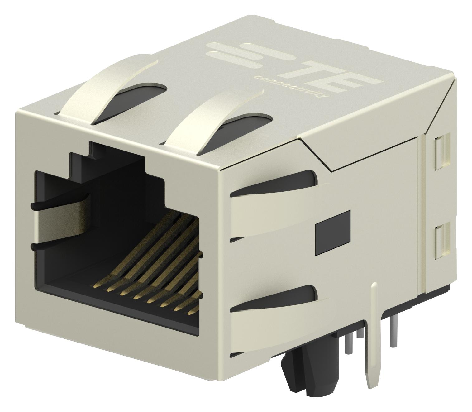 2301994-1 RJ45 CONNECTOR, JACK, 8P8C, 1PORT, TH TE CONNECTIVITY