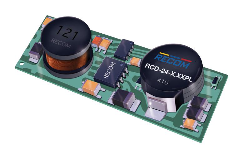 RCD-24-0.35/PL/B LED DRIVER, DC-DC, CC, 0.35A, 35V RECOM POWER