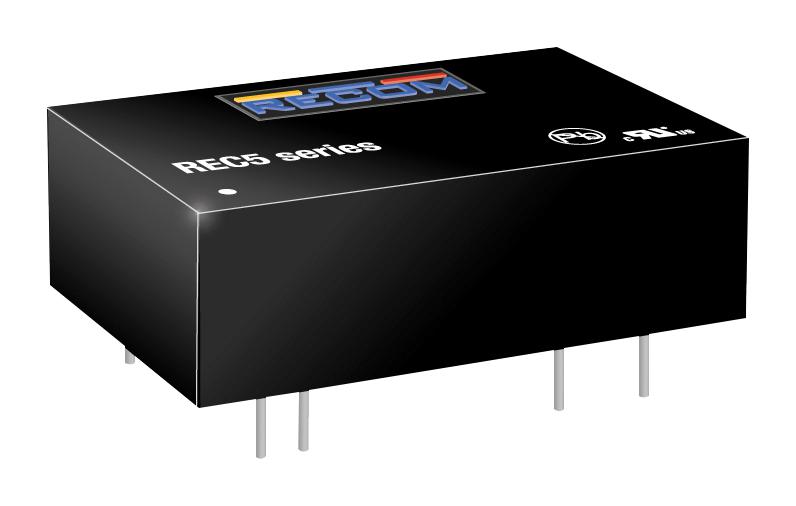REC5-2405SRWZ/H4/A DC-DC CONVERTER, MEDICAL, 5V, 1A RECOM POWER