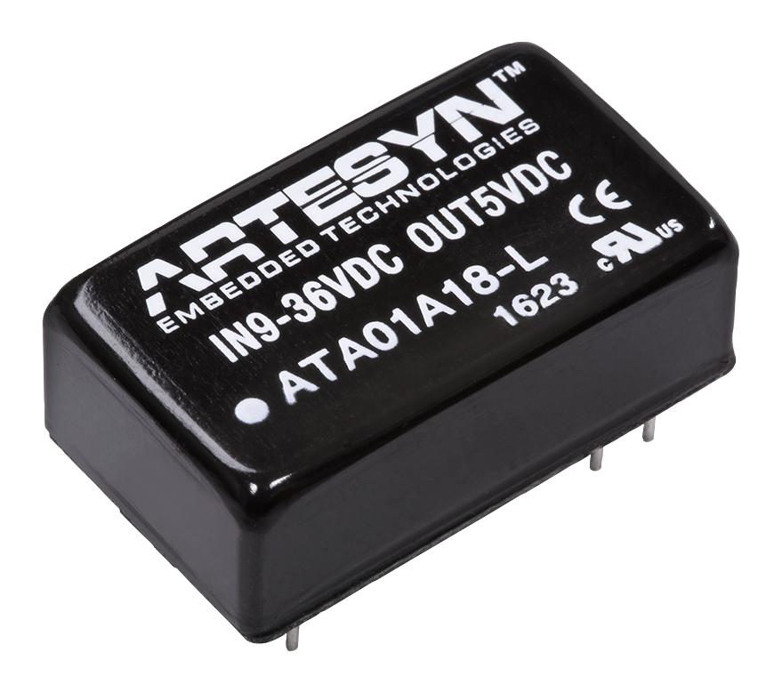 ATA01C36-L DC-DC CONVERTER, 15V, 0.4A ARTESYN EMBEDDED TECHNOLOGIES