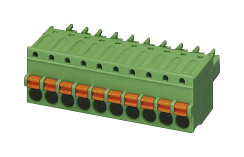 FK-MCP 1,5/ 6-ST-3,81 TERMINAL BLOCK, PLUGGABLE, 6POS, 16AWG PHOENIX CONTACT