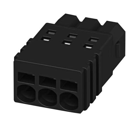 PTSM 0,5/ 3-P-2,5 TERMINAL BLOCK, PLUGGABLE, 3POS, 20AWG PHOENIX CONTACT