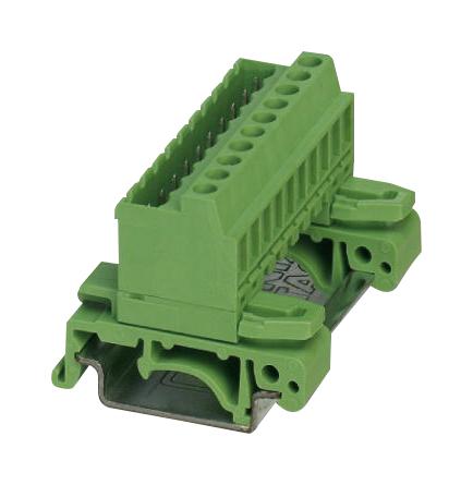UMSTBVK 2,5/12-G-5,08 TERMINAL BLOCK, DIN RAIL, 12POS, 12AWG PHOENIX CONTACT