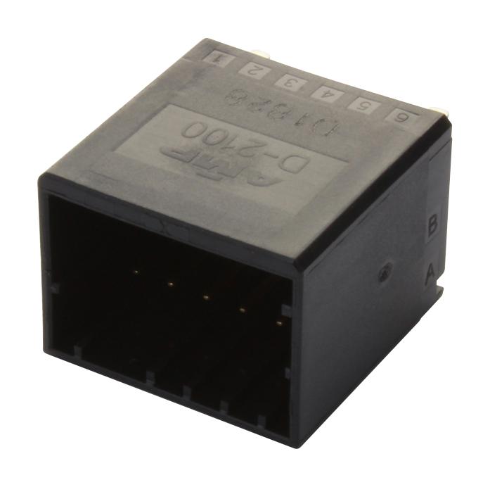 1-178140-2 WTB CONN, HEADER, 6POS, 2ROW, 5.08MM AMP - TE CONNECTIVITY
