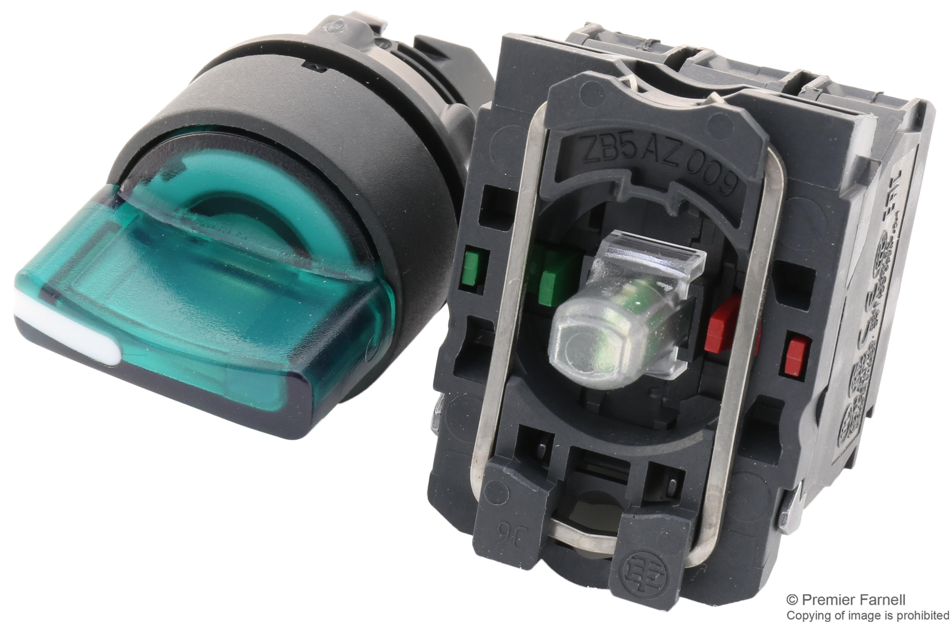 XB5AJ53 SELECTOR SWITCH, 2-POLE, 6A, 120VAC SCHNEIDER ELECTRIC