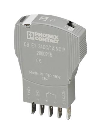 2800918 CIRCUIT BREAKER, 1-POLE, 4A, 24VDC PHOENIX CONTACT