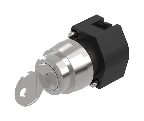 704.121.0 KEYLOCK SWITCH ACTUATOR, 2POS, 29MM EAO