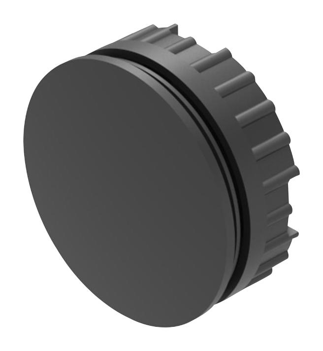 704.964.8 BLIND PLUG, 36MM DIA, PLASTIC, BLACK EAO