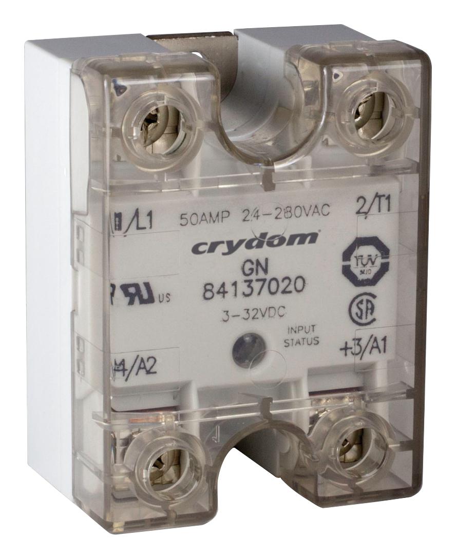 84137001 SOLID STATE RELAY, 10A, 90-280VAC, PANEL SENSATA/CRYDOM