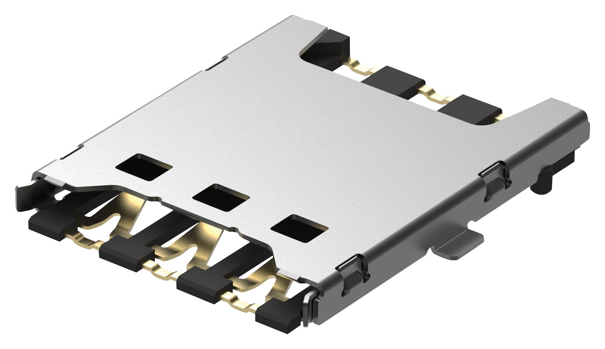 SIM8051-6-0-14-01-A NANO SIM CONN, PUSH-PULL, 6POS, SMT GCT (GLOBAL CONNECTOR TECHNOLOGY)