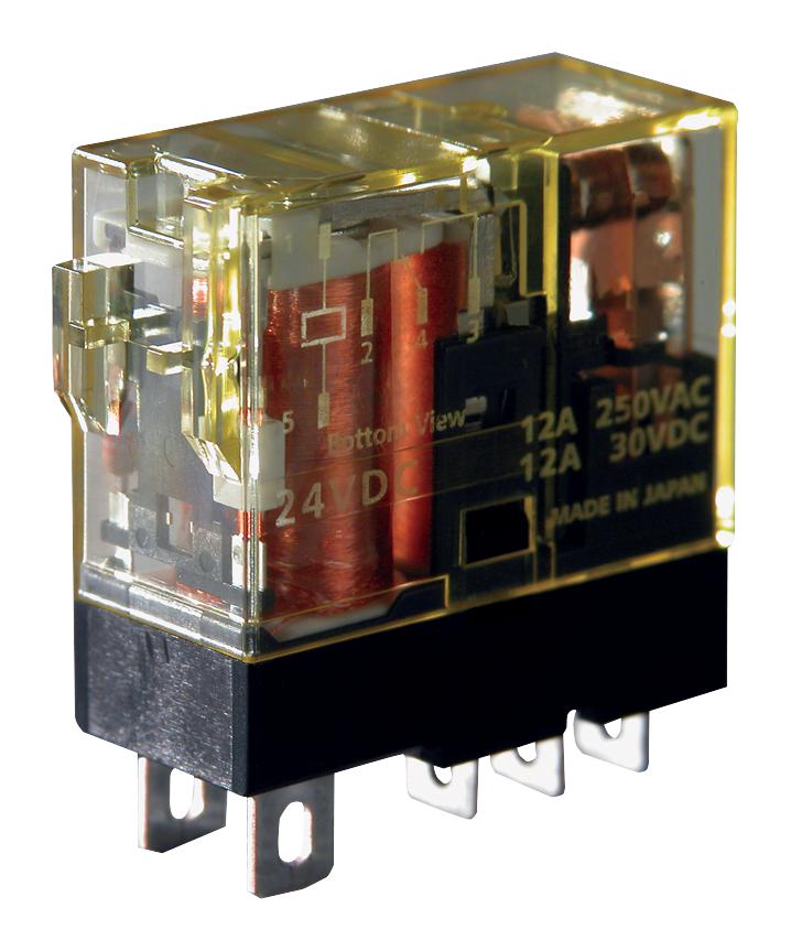 RJ2S-CL-D24 RELAY, DPDT, 24VDC, 8A, SOCKET IDEC