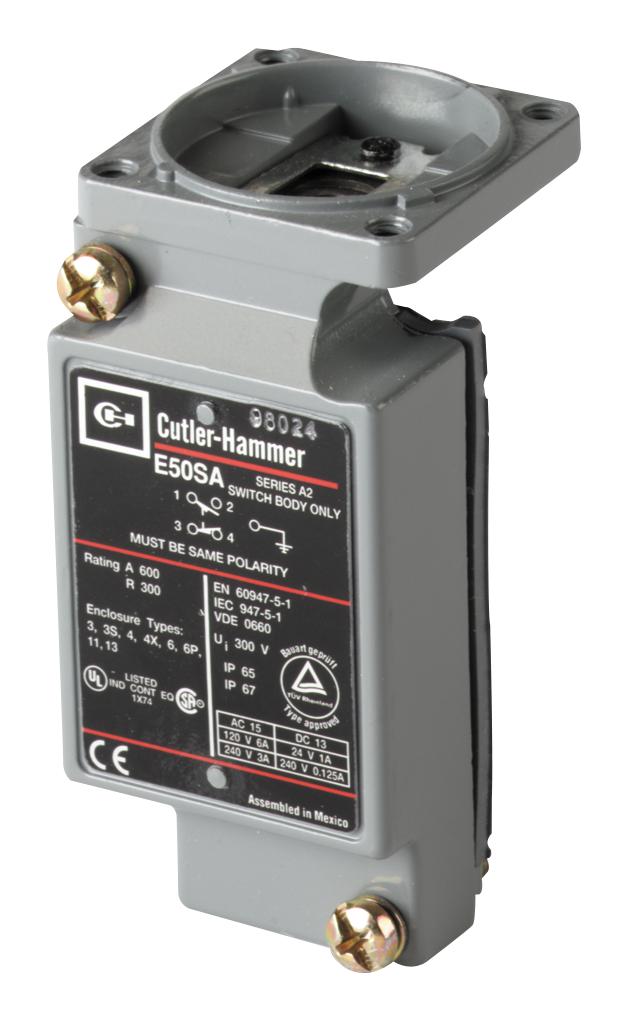 E50SA SWITCH BODY, HEAVY DUTY PB SWITCH EATON CUTLER HAMMER