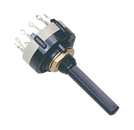 CK1057 ROTARY SWITCH, 4P3T, 0.15A, 250VAC LORLIN