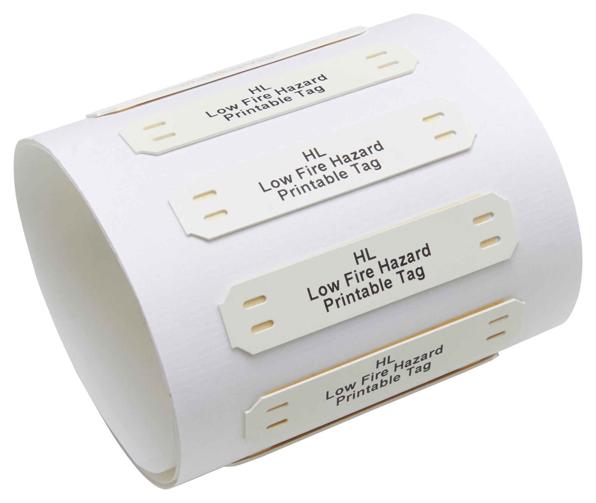 HL253WE1TS038B CABLE MARKER, PO, 58MM X 25.3MM, WHITE RAYCHEM - TE CONNECTIVITY