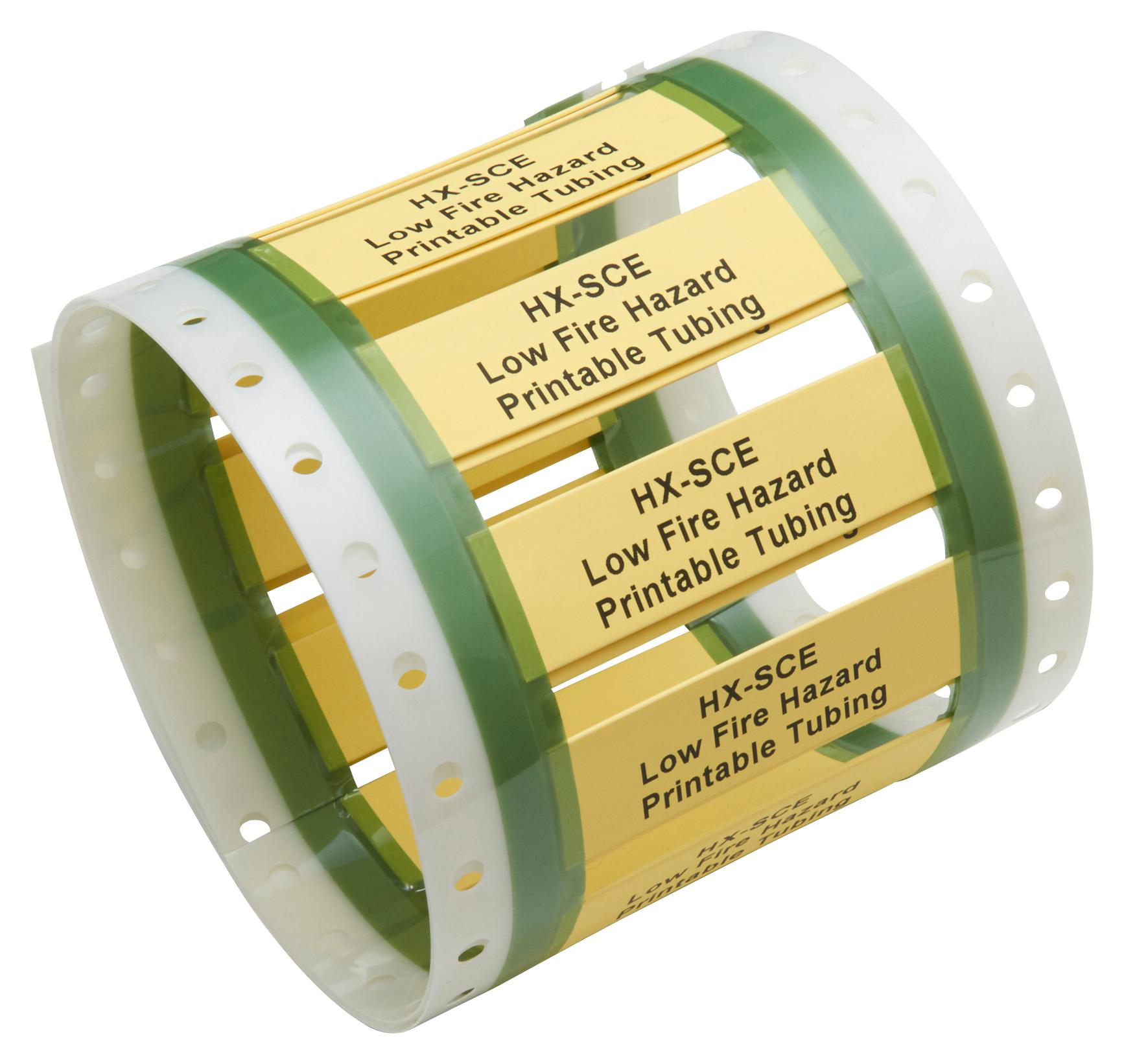 HX-SCE-1K-2.4-50-4 HEAT SHRINK MARKER, 2.4MM, YELLOW RAYCHEM - TE CONNECTIVITY