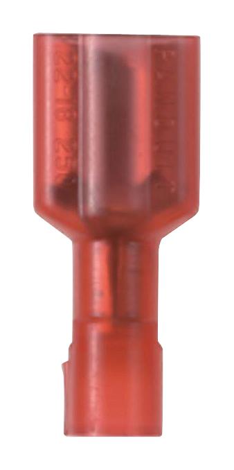 DNF18-187FIB-C FEMALE DISCONNECT, 4.8MM, 22-18AWG, RED PANDUIT