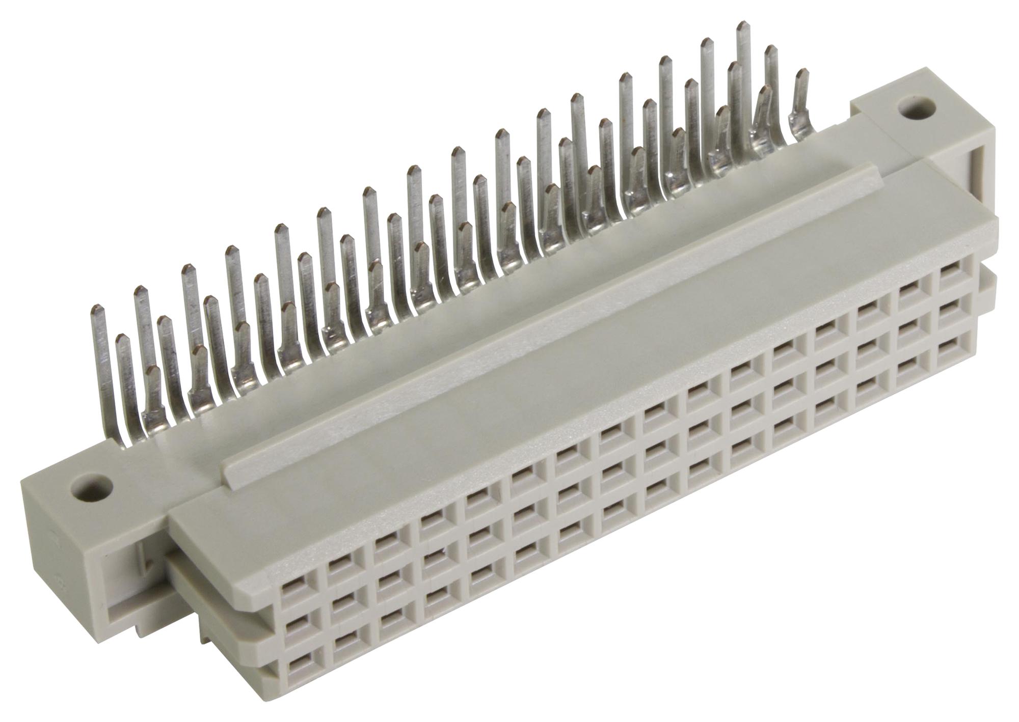 09282326801 CONNECTOR, DIN 41612, RCPT, 32P, 3ROW HARTING