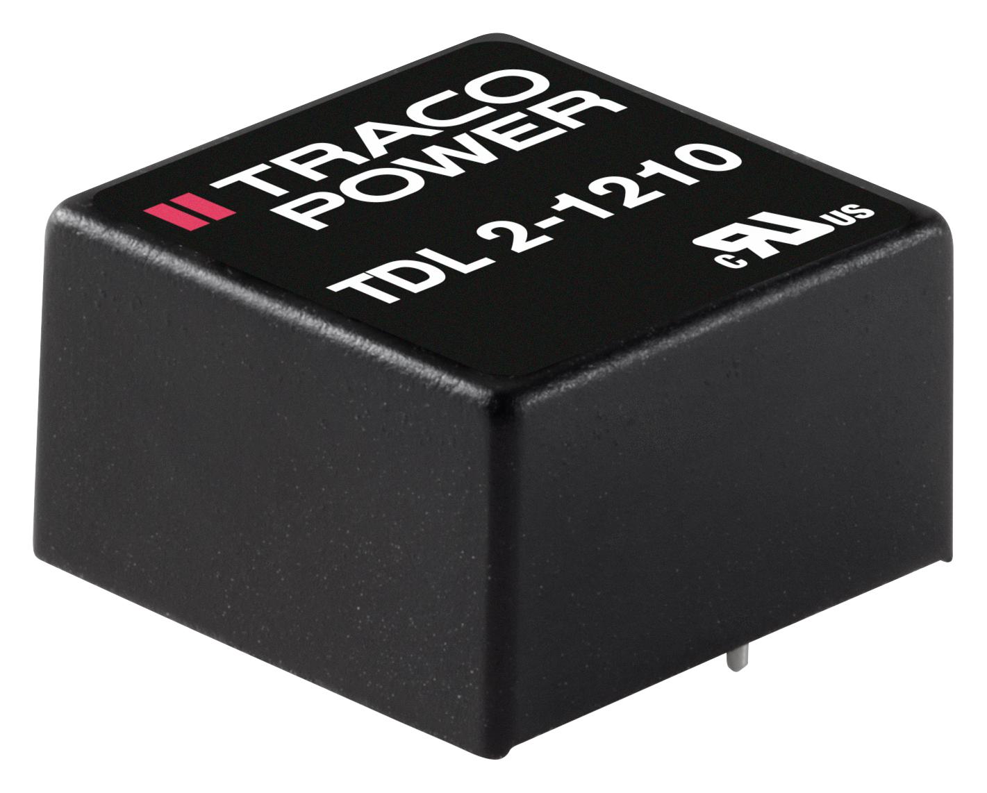 TDL 2-0512 DC-DC CONVERTER, 12V, 0.167A TRACO POWER