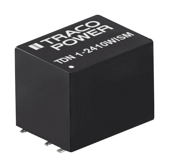 TDN 1-2421WISM DC-DC CONVERTER, 2 O/P, 1W TRACO POWER