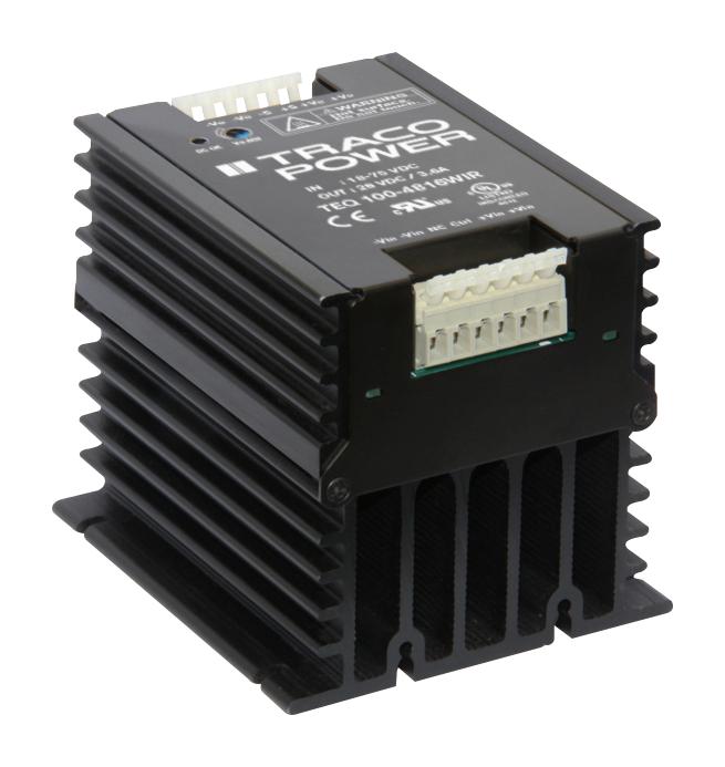 TEQ 100-7216WIR DC-DC CONVERTER, 28V, 3.6A TRACO POWER