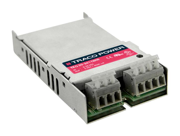TEQ 20-4811WIR DC-DC CONVERTER, 5V, 4A TRACO POWER