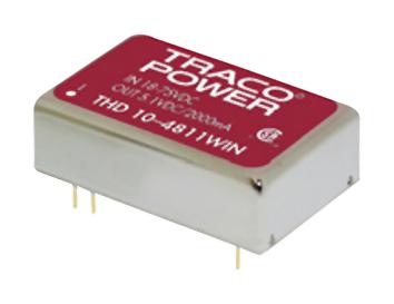 THD 10-2412WIN DC-DC CONVERTER, 12V, 0.833A TRACO POWER