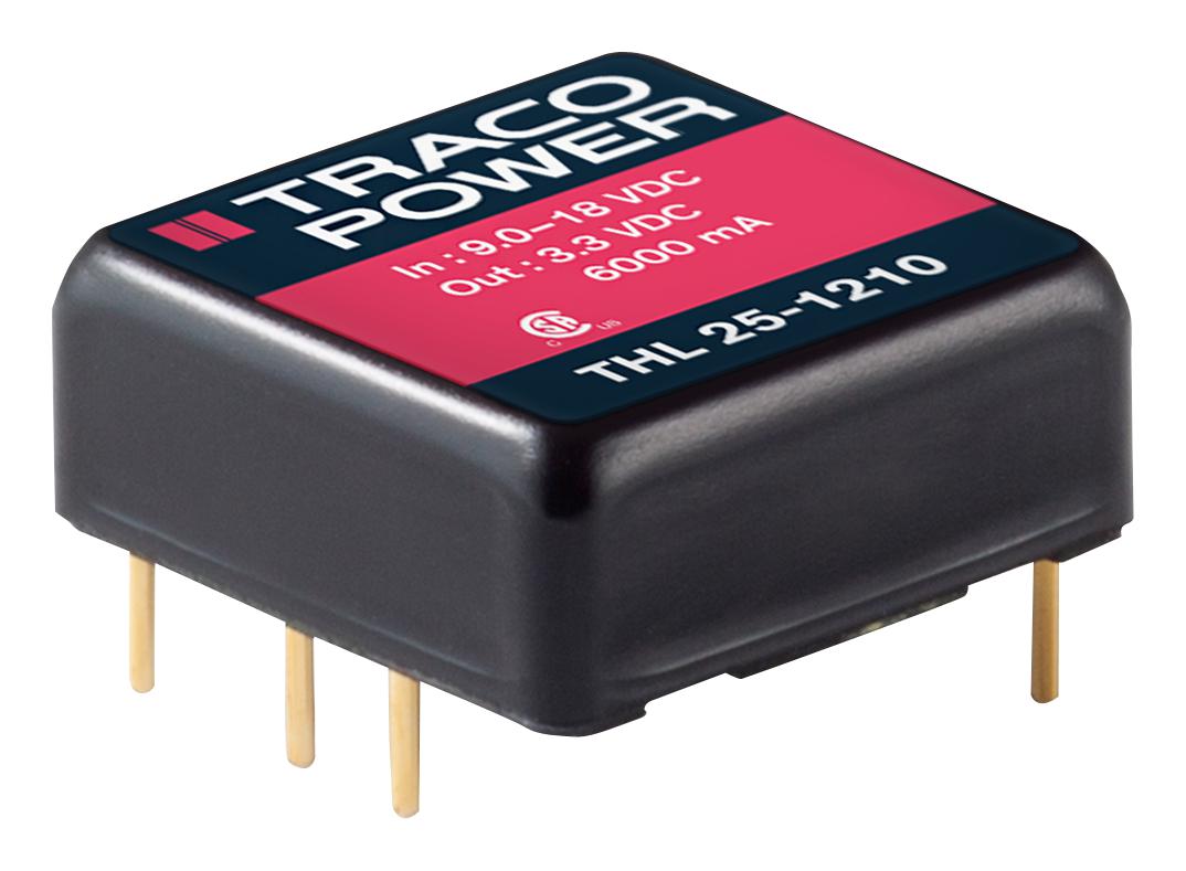 THL 25-4811WI DC-DC CONVERTER, 5V, 5A TRACO POWER
