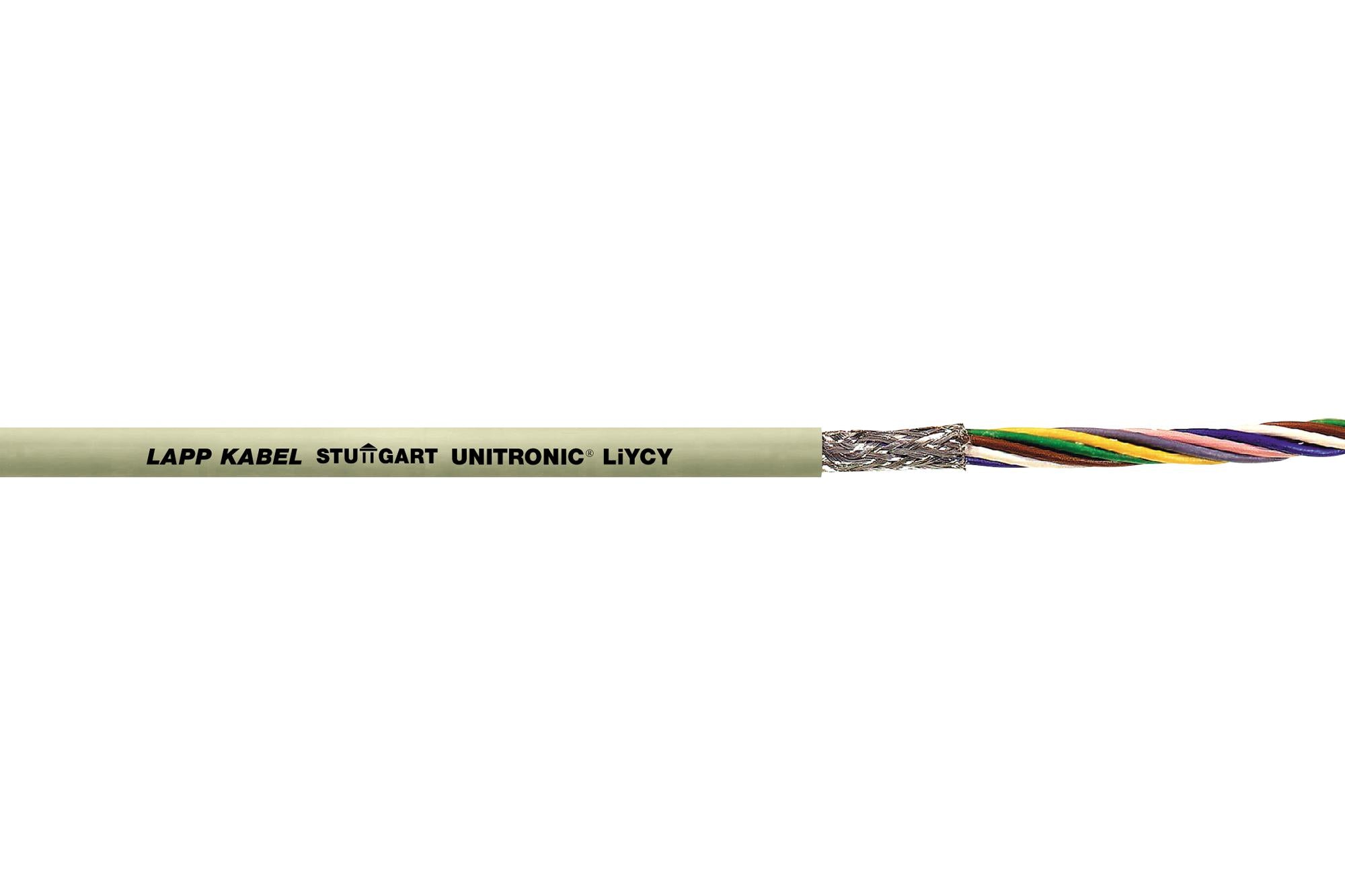 0034606 SHLD FLEX CABLE, 6COND, 0.5MM2, 100M LAPP KABEL