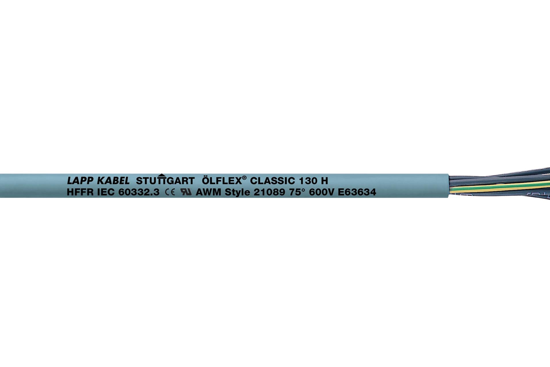 1123032 UNSHLD FLEX CABLE, 2COND, 0.75MM2, 100M LAPP KABEL