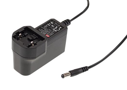 GEM12I24-P1J ADAPTOR, AC-DC, MEDICAL, 24V, 0.5A MEAN WELL