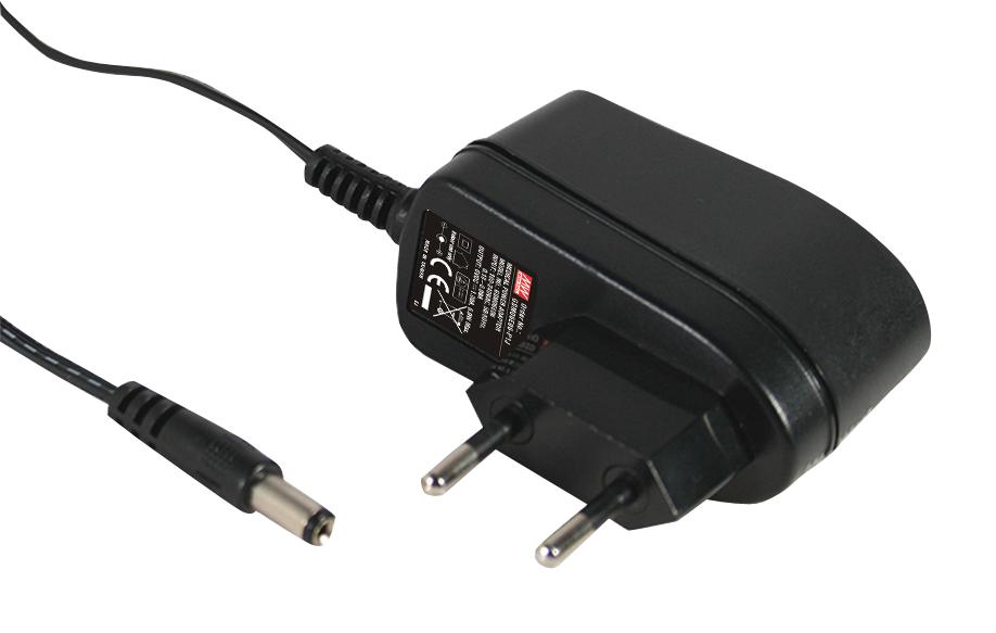 GSM06E15-P1J ADAPTOR, AC-DC, MEDICAL, 15V, 0.4A MEAN WELL
