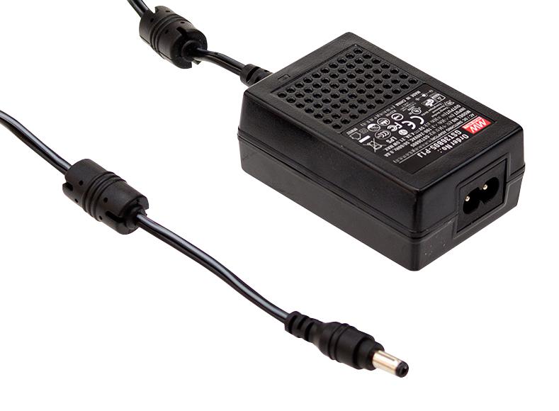 GST36B24-P1J ADAPTOR, AC-DC, 24V, 1.5A MEAN WELL