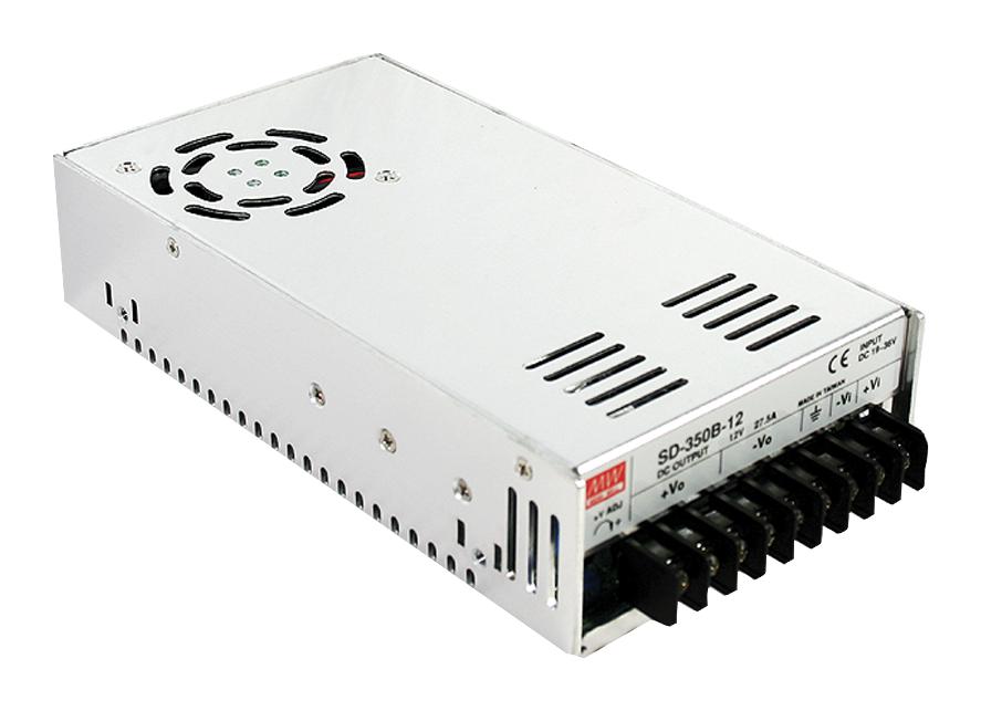 SD-350D-12 DC-DC CONVERTER, 12V, 27.5A MEAN WELL