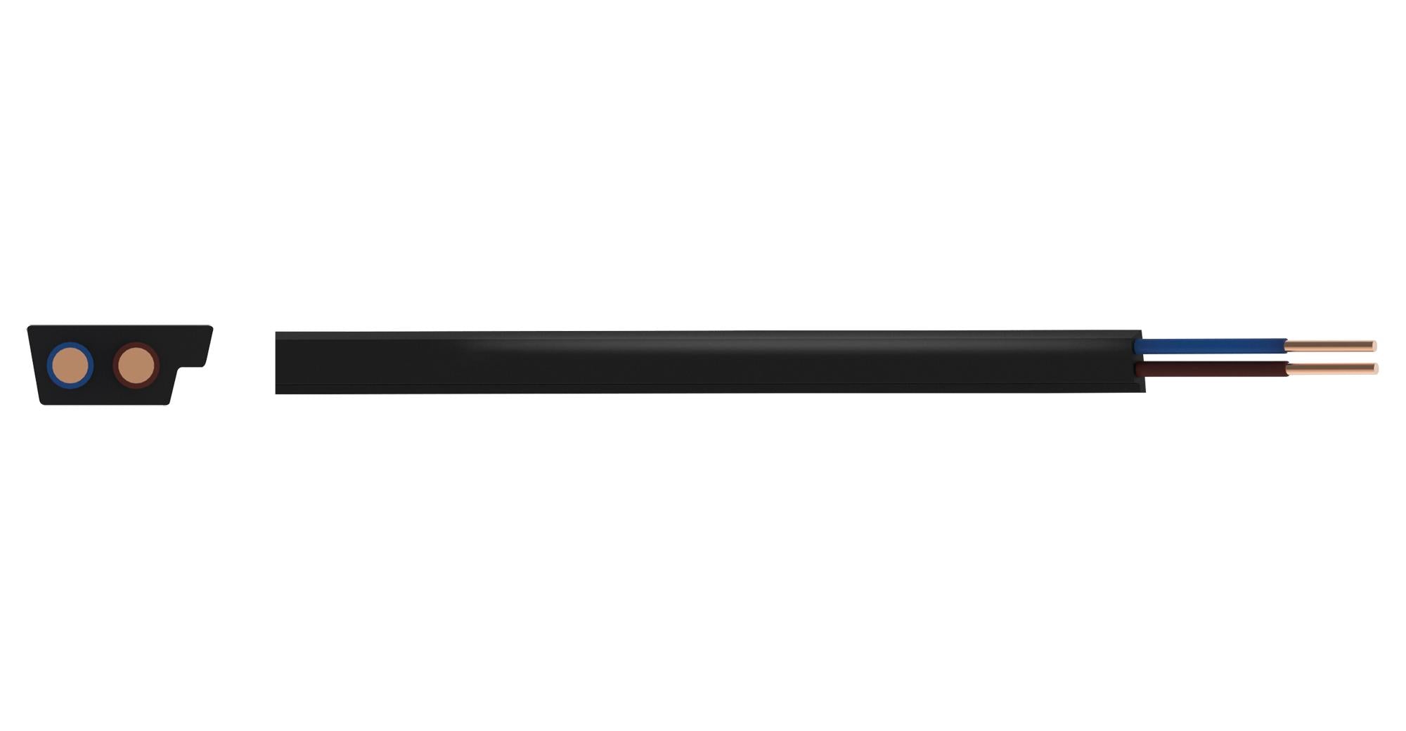 PP001550 UNSHLD FLEX CABLE, 2COND, 1.5MM2, 100M MULTICOMP PRO