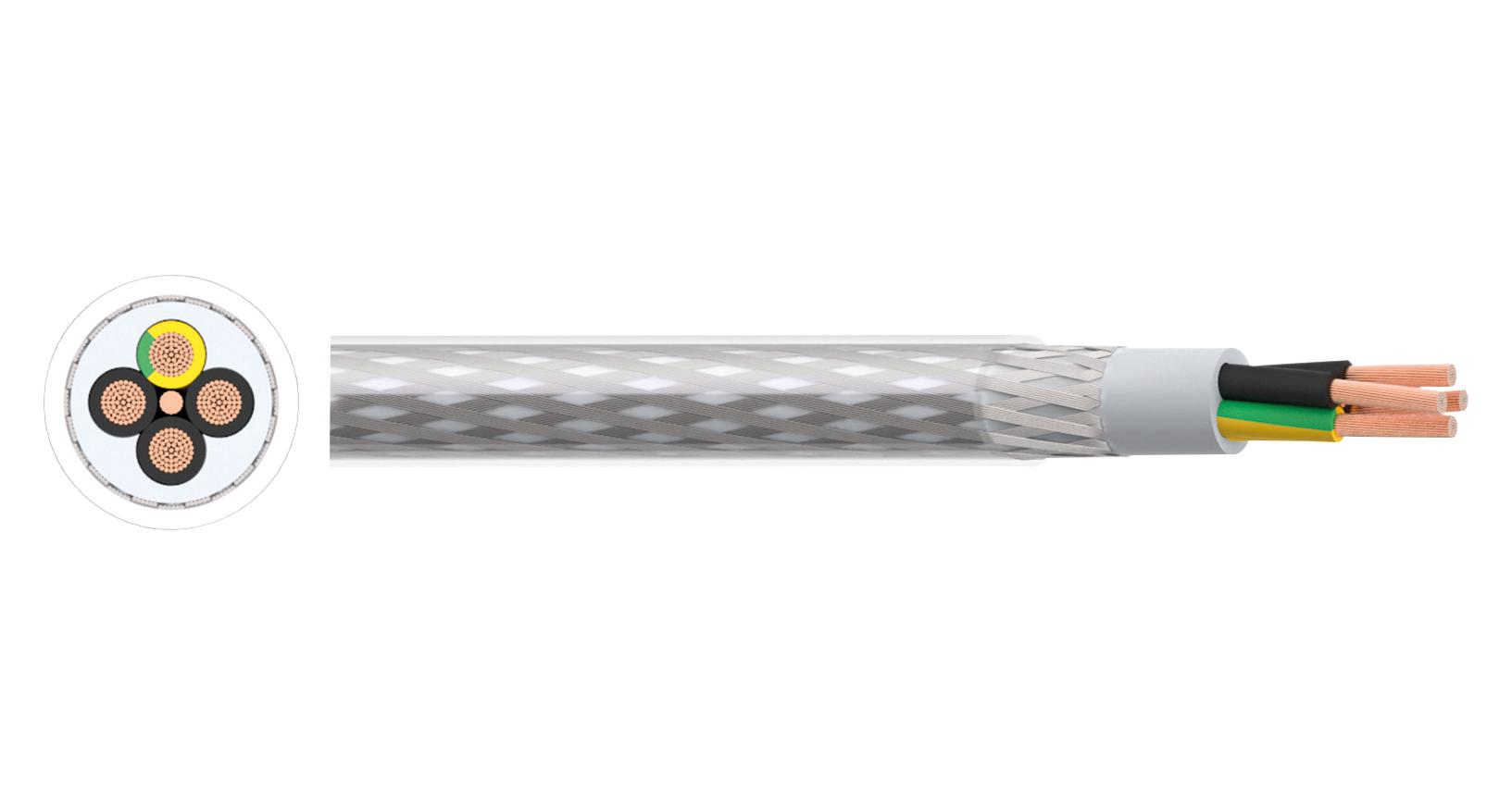 PP001580 SHLD FLEX CABLE, 12COND, 1.5MM2, 50M MULTICOMP PRO