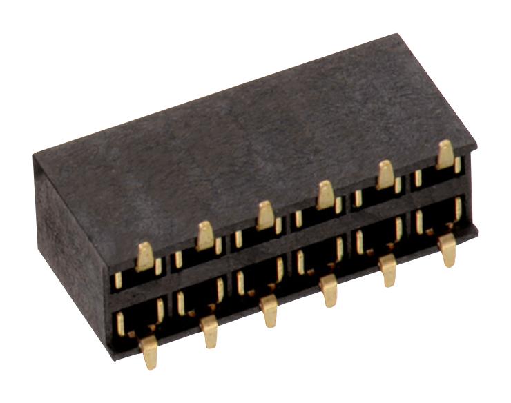 61002421821 CONNECTOR, RCPT, 24POS, 2ROW, 2.54MM WURTH ELEKTRONIK
