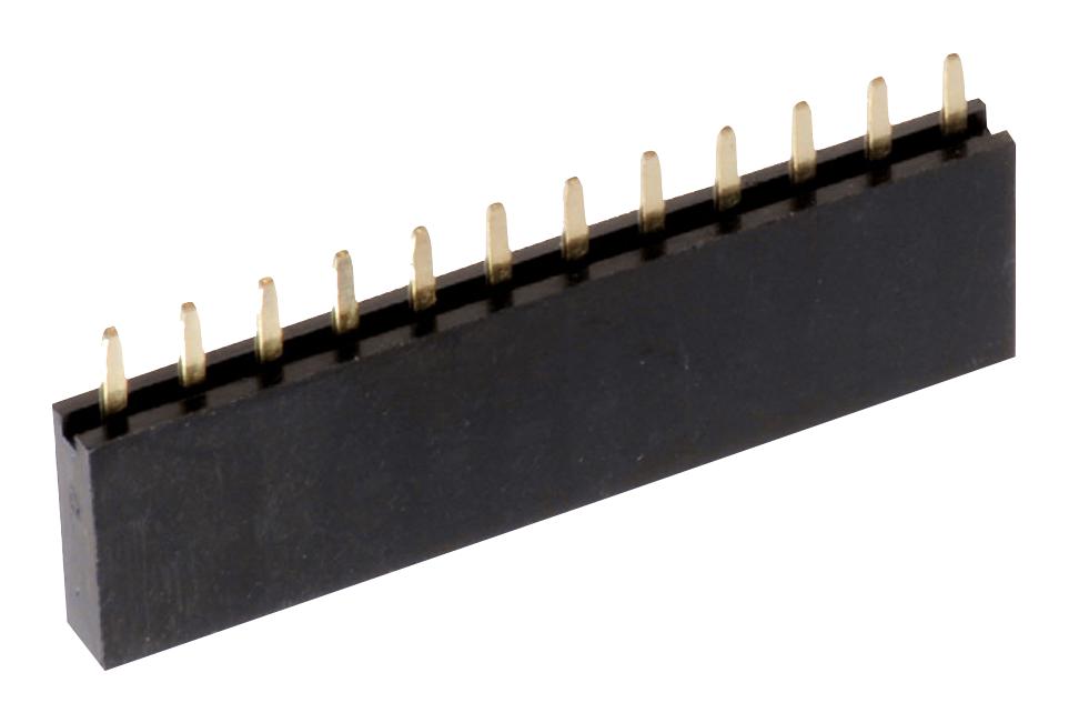 61300911821 CONNECTOR, RCPT, 9POS, 1ROW, 2.54MM WURTH ELEKTRONIK