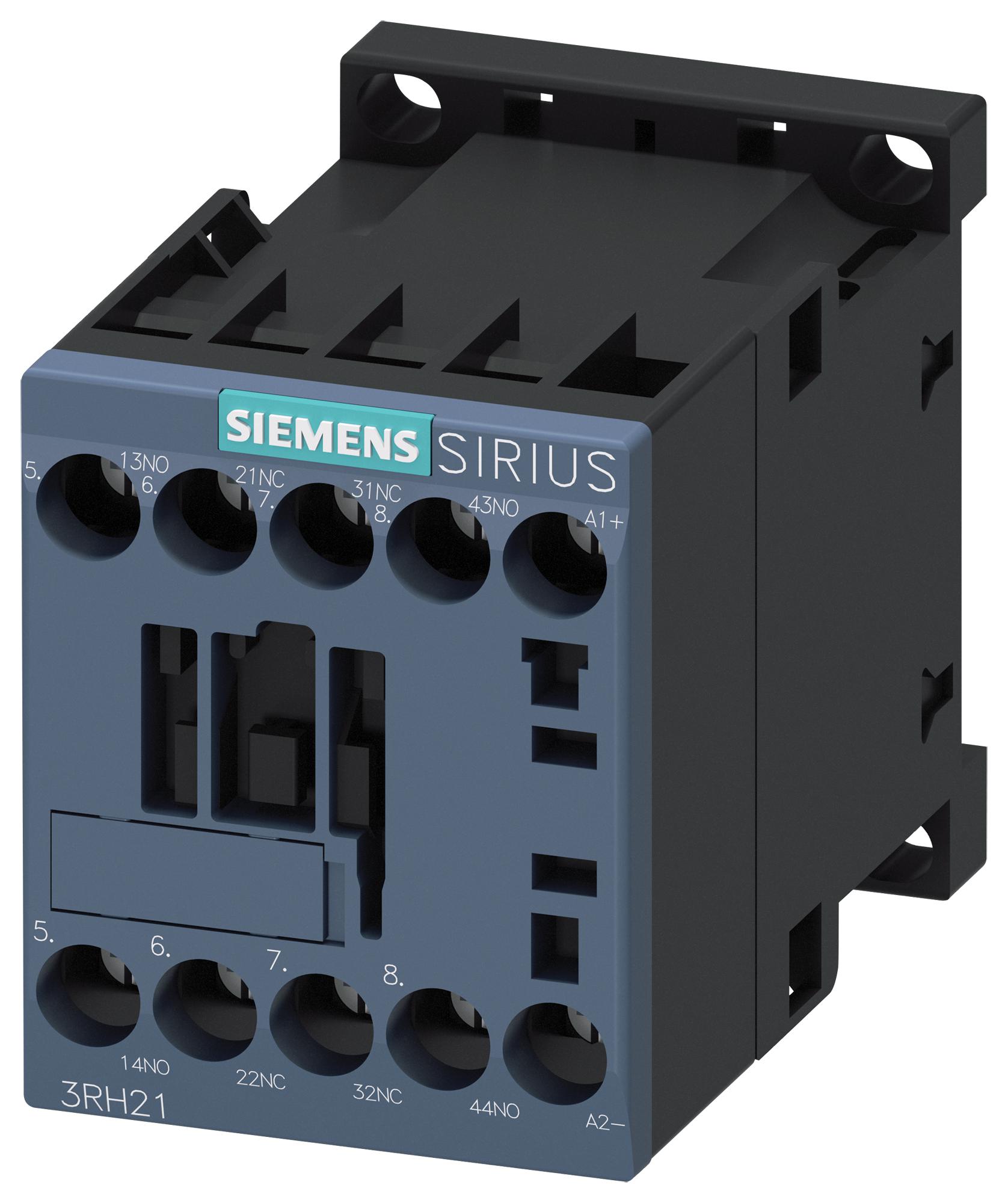 3RH2131-1BB40 CONTACTOR, 3PST-NO/SPST-NC, 24V SIEMENS