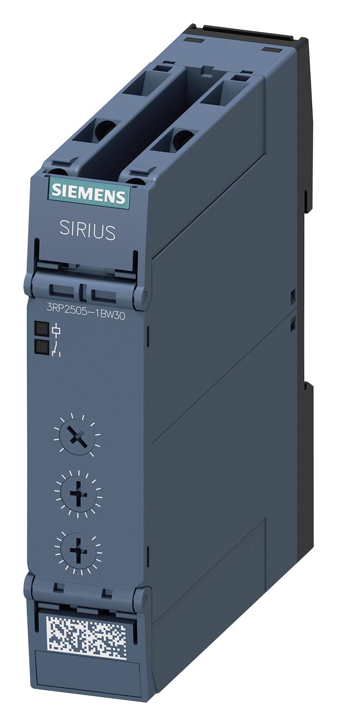 3RP2505-1BW30 TIME DELAY RELAY, DPDT, 5A, 240V SIEMENS