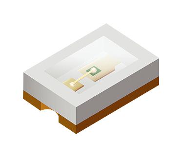 SML-M13MTT86 LED, YELLOW GREEN, 45MCD, 572NM ROHM