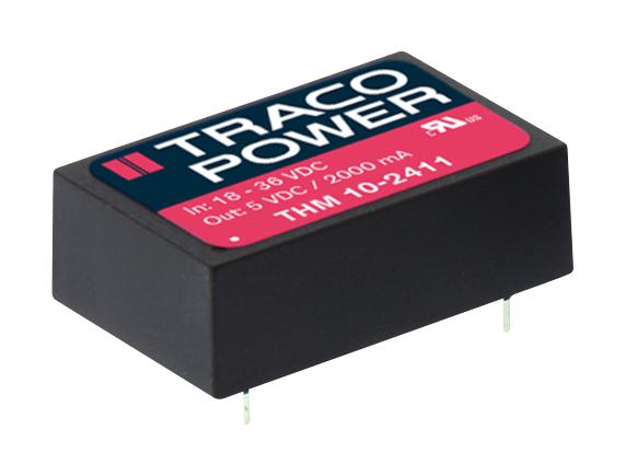 THM 10-1215 DC-DC CONVERTER, MEDICAL, 24V, 0.416A TRACO POWER
