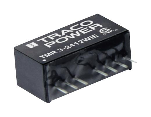TMR 3-4821WIE DC-DC CONVERTER, 2 O/P, 3W TRACO POWER