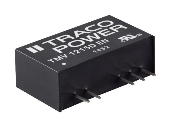 TMV 1212D EN DC-DC CONVERTER, 2 O/P, 1W TRACO POWER
