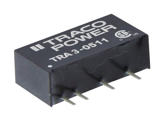 TRA 3-0519 DC-DC CONVERTER, 9V, 0.333A TRACO POWER