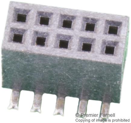 CSEC202-2502A001C1AC CONNECTOR, RCPT, 50POS, 2ROW, 1.27MM GREENCONN