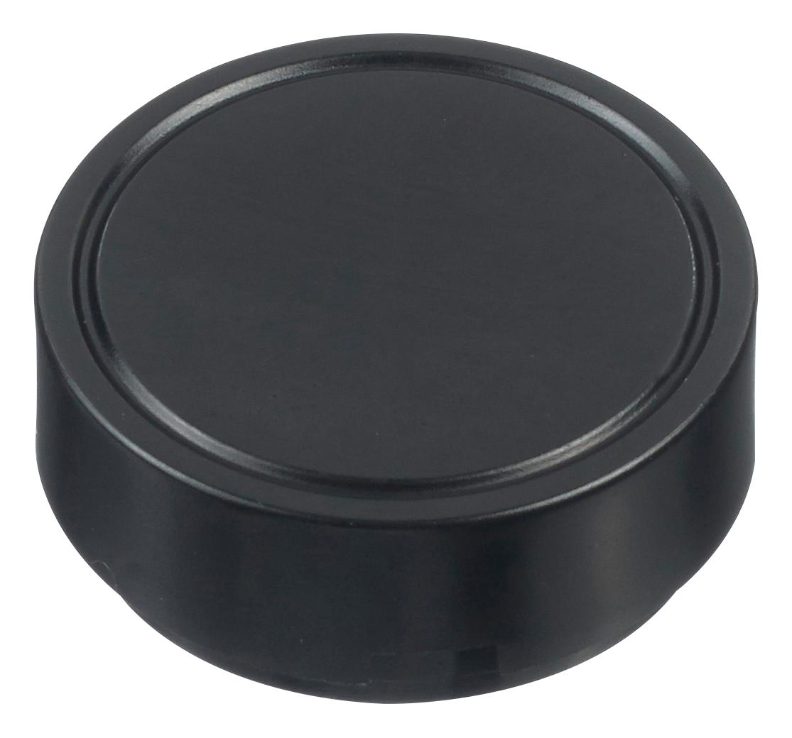HW1A-B2B SWITCH BUTTON, ROUND EXTENDED, 22MM, BLK IDEC